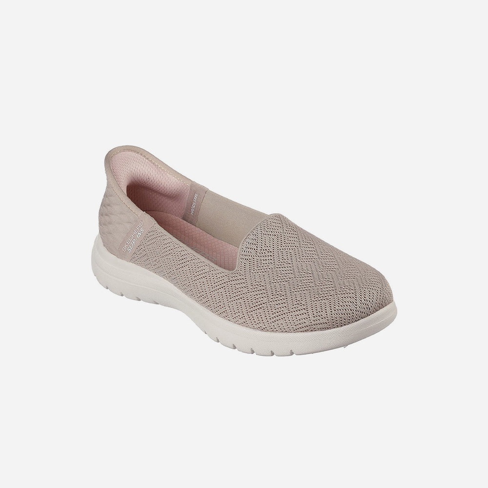 Giày thể thao nữ Skechers On-The-Go Flex-Slip In - 136542-TPE