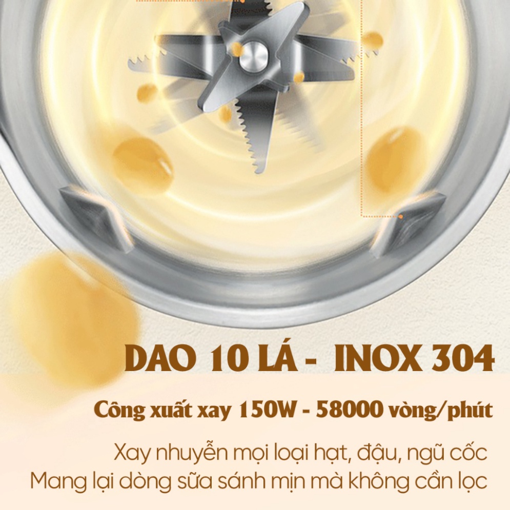 Máy làm sữa hạt CREEN CR-1000ml