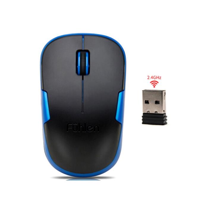 Chuột không dây wireless Fuhlen A06G cho laptop và máy tính tiết kiệm pin dùng 12 tháng
