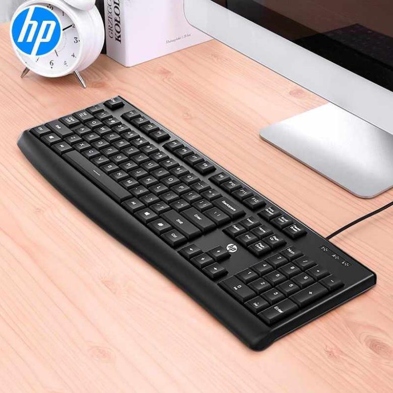 Bàn phím có dây HP K200 bấm êm nhạy cho máy tính laptop