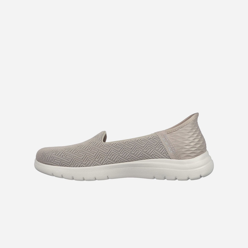 Giày thể thao nữ Skechers On-The-Go Flex-Slip In - 136542-TPE
