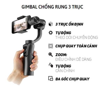 Tay cầm chống rung gimbal điện thoại 3 Axis gậy tự động xoay có bluetooth hỗ trợ quay video chụp hình [Mẫu đẹp]