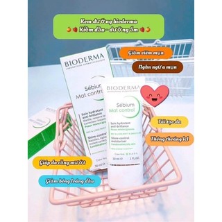 KEM DƯỠNG KIỀM DẦU BIODERMA MAT CONTROL