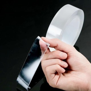 Băng dính nano 2 mặt siêu dính trong suốt, băng keo silicol siêu chắc