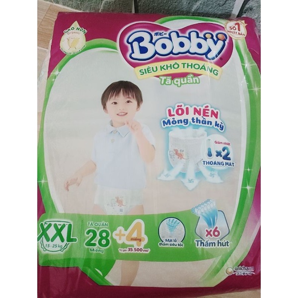 Tả quần Bobby XXL 28 miếng