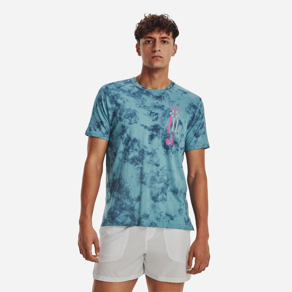 Áo thun thể thao nam Under Armour Run Anywhere - 1377852-400