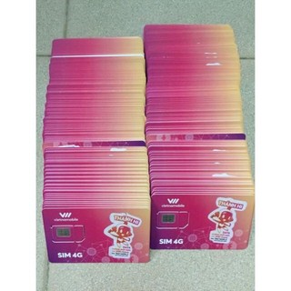 Sim số Vietnamobile nghe gọi nhận tin nhắn tạo tài khoản fb, zl, sp, lad, mmo