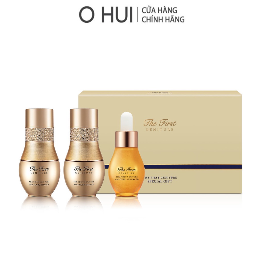 [HB Gift] Bộ sản phẩm tái sinh da và tăng cường gốc chống lão hóa toàn diện OHUI The First Geniture