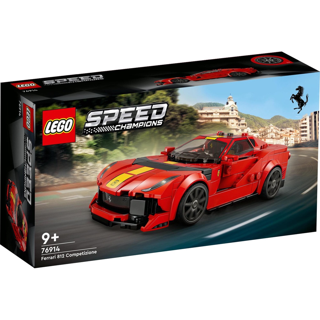 [Mã LEGOSPT10 giảm 10% đơn 999K] LEGO SPEED CHAMPIONS 76914 Siêu Xe Ferrari 812 (261 chi tiết)