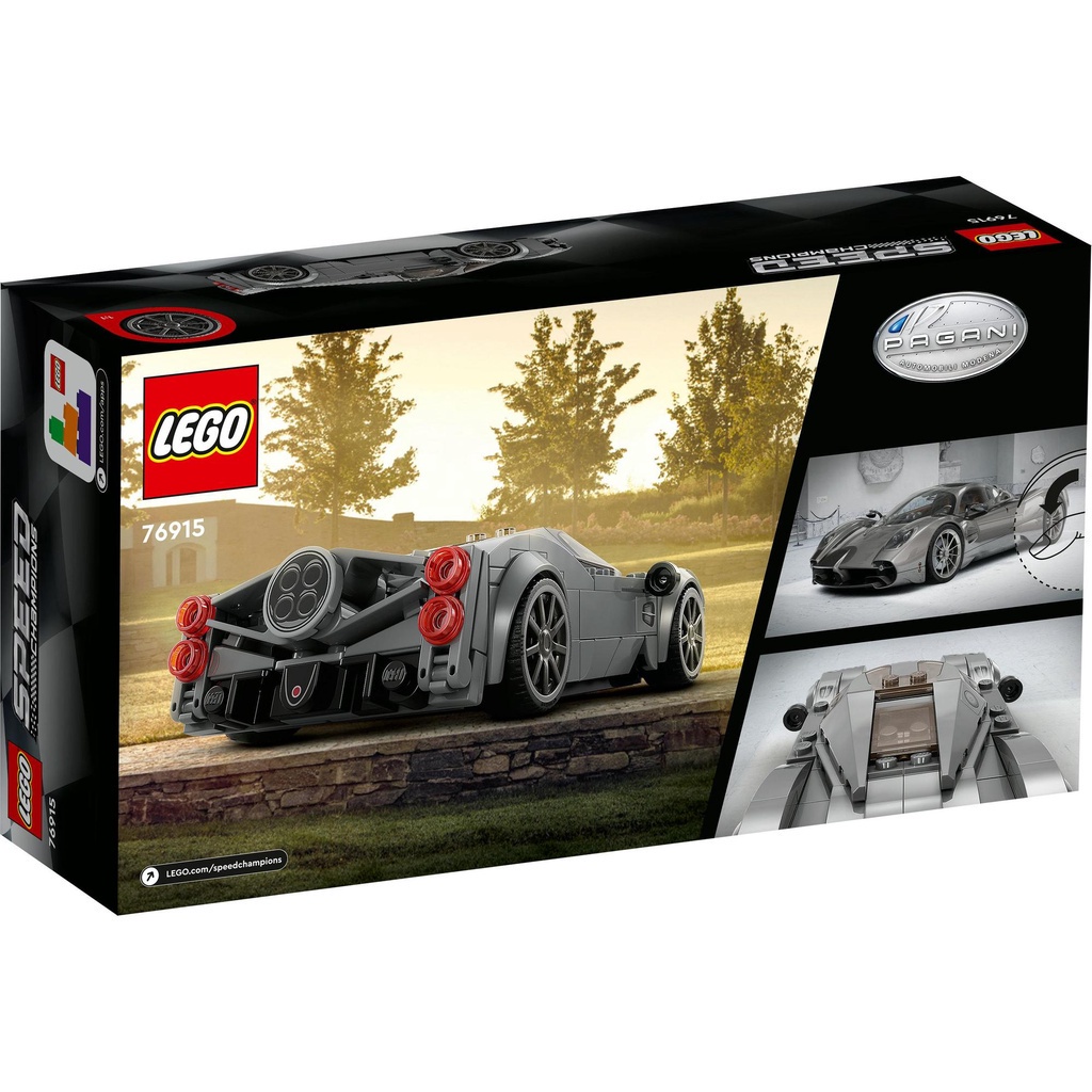 [Mã LEGOSPT10 giảm 10% đơn 999K] LEGO SPEED CHAMPIONS 76915 Siêu xe Pagani Utopia (249 chi tiết)