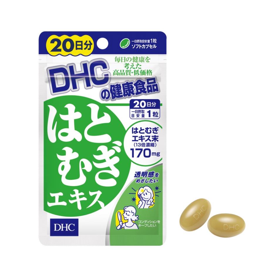 Viên uống DHC sáng da Adlay Extract gói 30 ngày