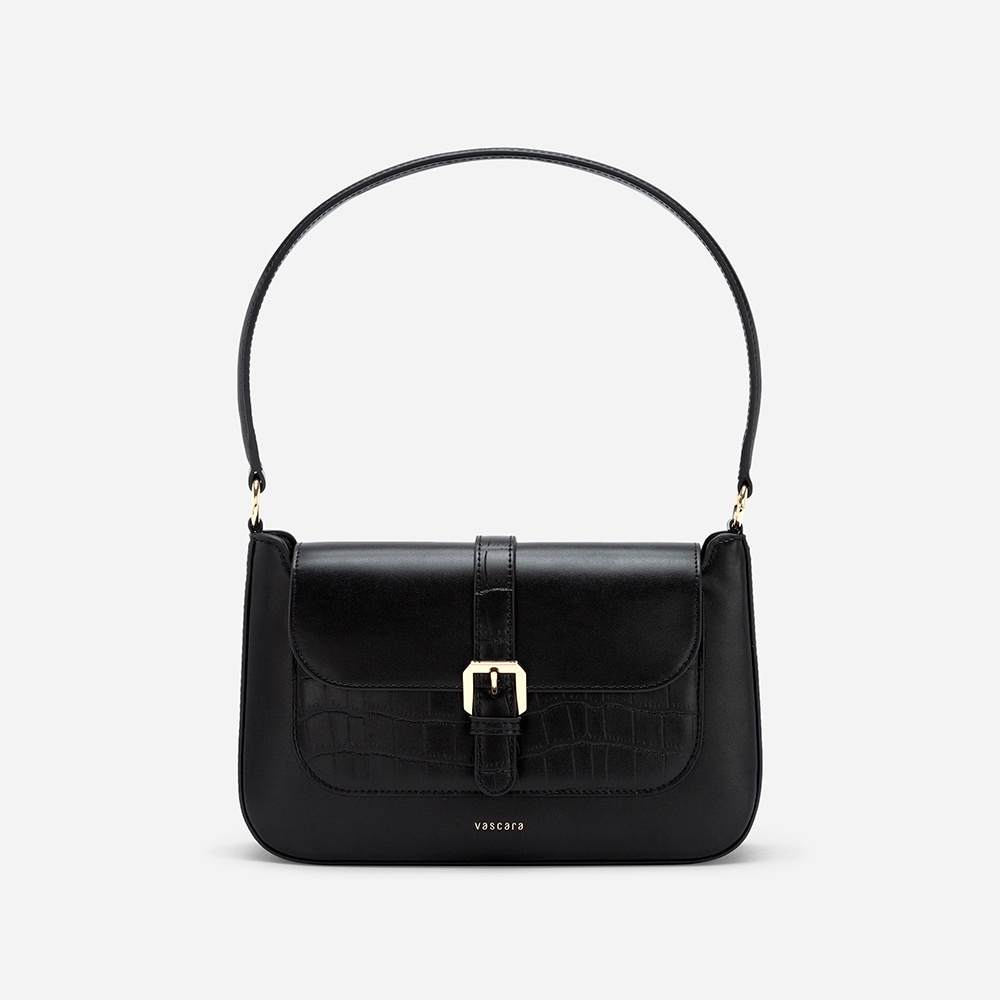 Vascara Túi Xách Tay Khóa Gài Kim Loại - SAT 0319