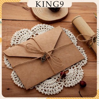 Set giấy viết thư diy phong cách retro kèm phụ kiện nhỏ xinh như ảnh KING9 (ảnh thật phần đánh giá)