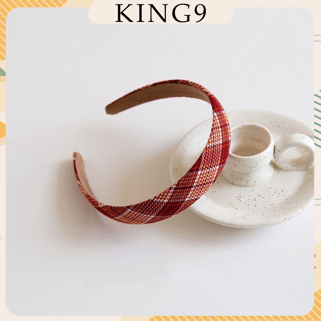 Bờm trơn kẻ retro