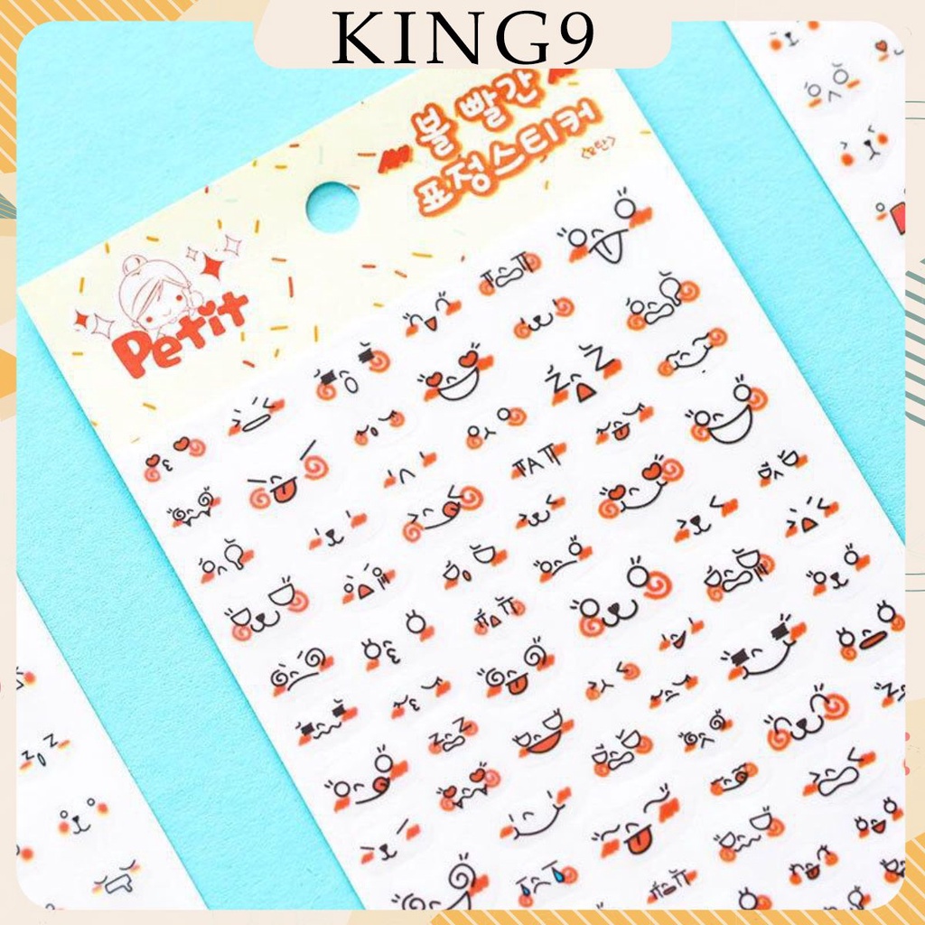 Sticker mặt biểu cảm
