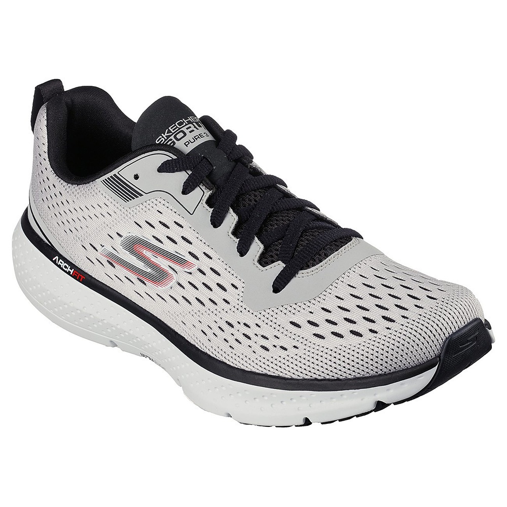 Skechers Nam Giày Thể Thao Chạy Bộ GOrun Pure 3 Running - 246034-WBK