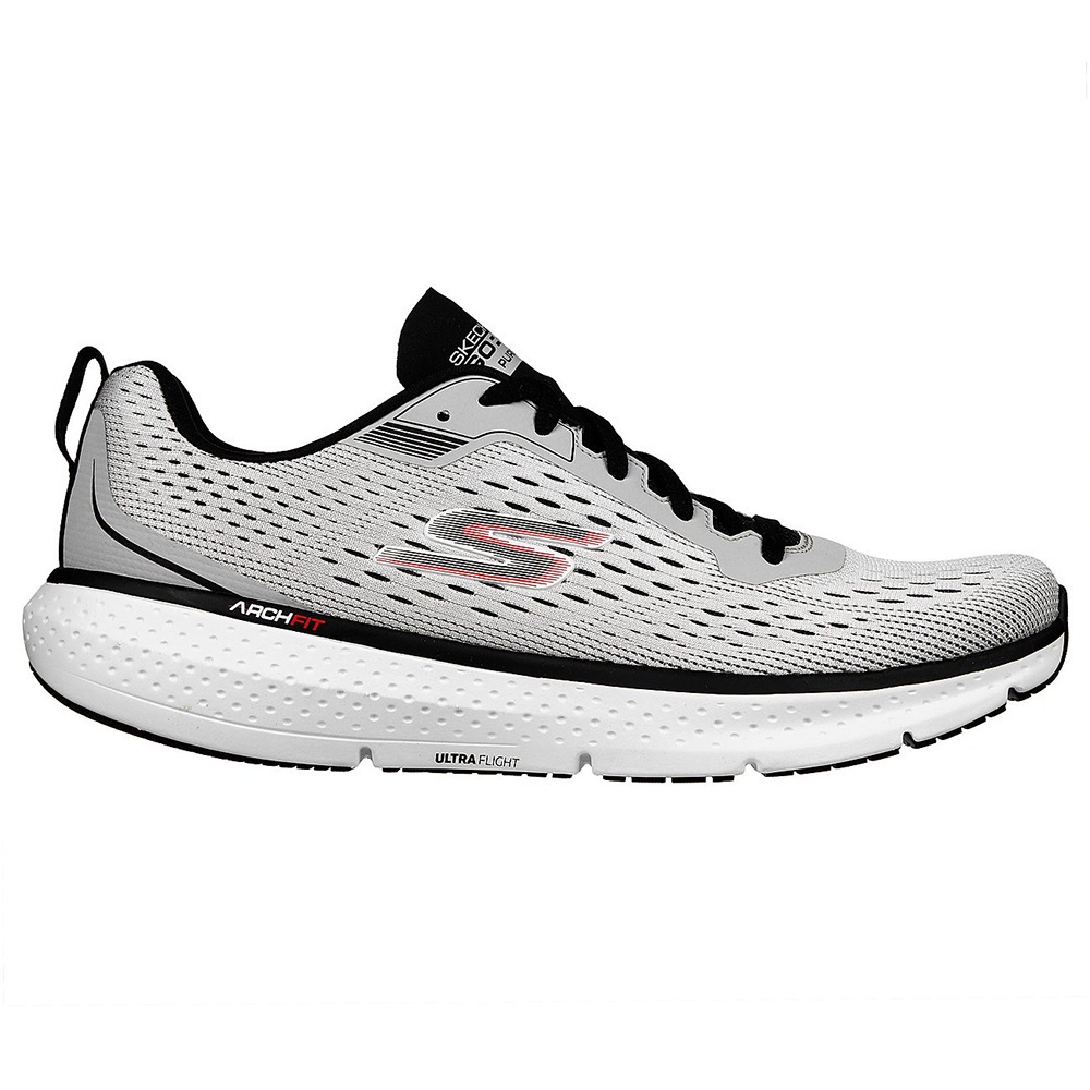 Skechers Nam Giày Thể Thao Chạy Bộ GOrun Pure 3 Running - 246034-WBK
