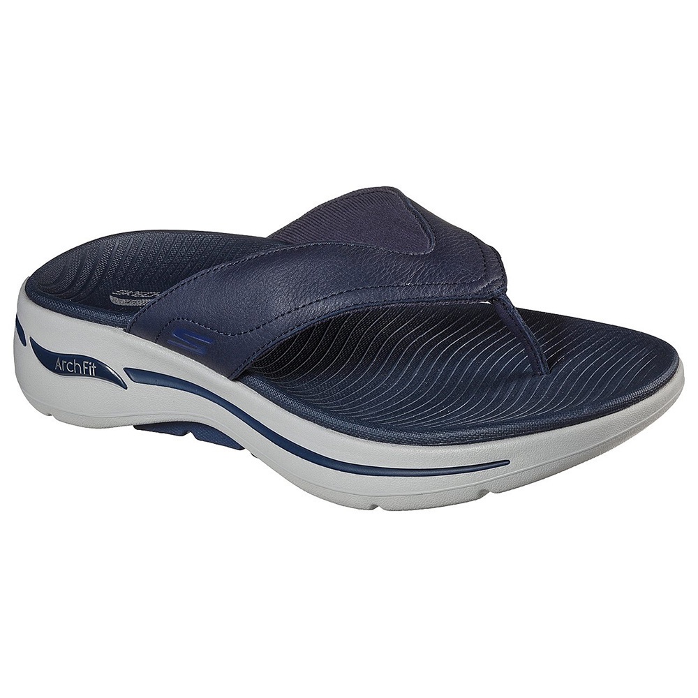 Skechers Nam Dép Xỏ Ngón Thường Ngày, Đi Học, Đi Làm On-The-GO GOwalk Arch Fit - 229022-NVY