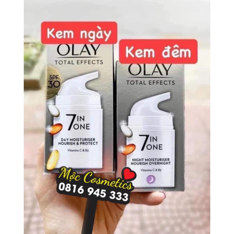 Kem Olay 7In1 - Kem Olay 7In1 Kem Ngày Và Đêm Ngừa Lão Hóa Của Da - Kem Olay 7In1 Dung Tich 50ml/chai