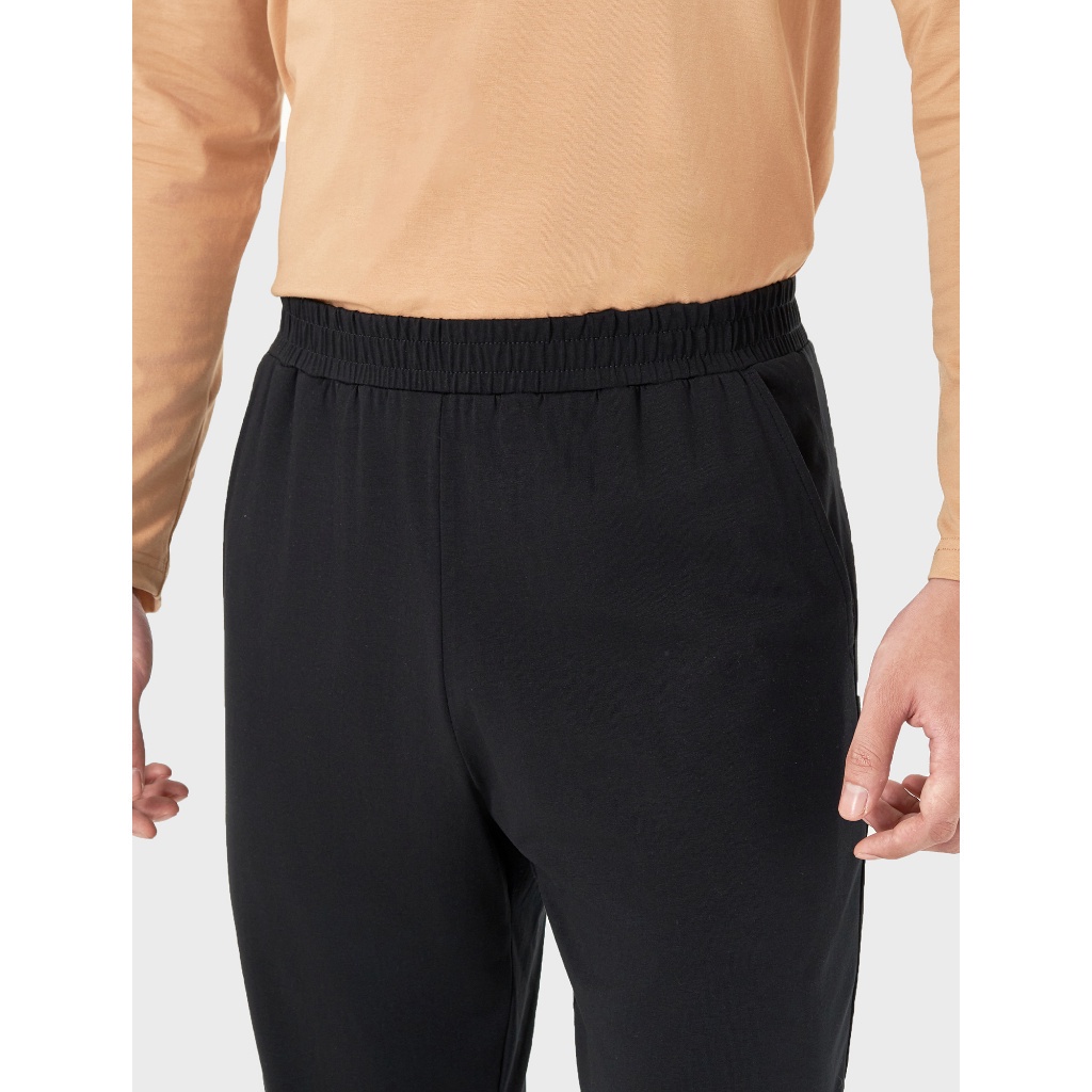 Quần dài nam CANIFA chất liệu cotton spandex, cạp chun túi chéo 8LB22W002