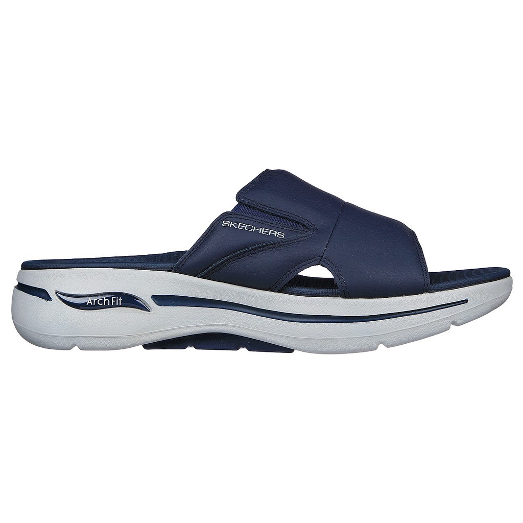 Skechers Nam Dép Quai Ngang Đi Bộ On-The-GO GOwalk Arch Fit Ultra Span Walking Arch Fit, Ultra Go - 229023-NVY