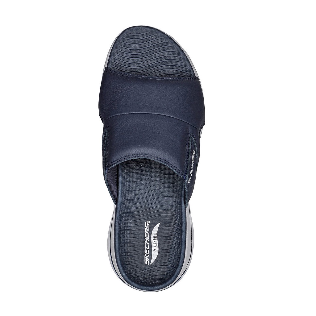 Skechers Nam Dép Quai Ngang Đi Bộ On-The-GO GOwalk Arch Fit Ultra Span Walking Arch Fit, Ultra Go - 229023-NVY