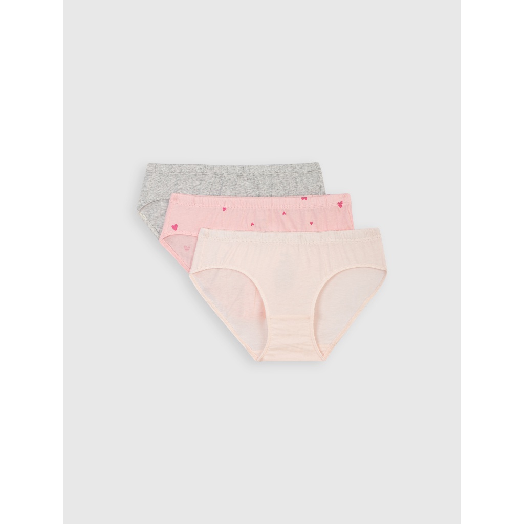Combo 3 quần lót bé gái CANIFA 100%cotton 1US21A006