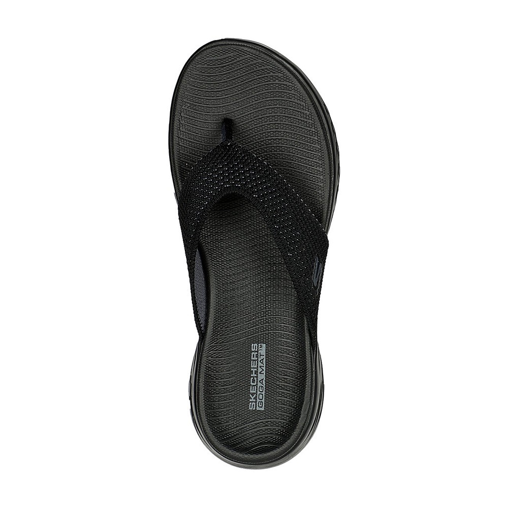 Skechers Nữ Dép Xỏ Ngón On-The-GO600 - 140703-BKGY (Skechers_Live)