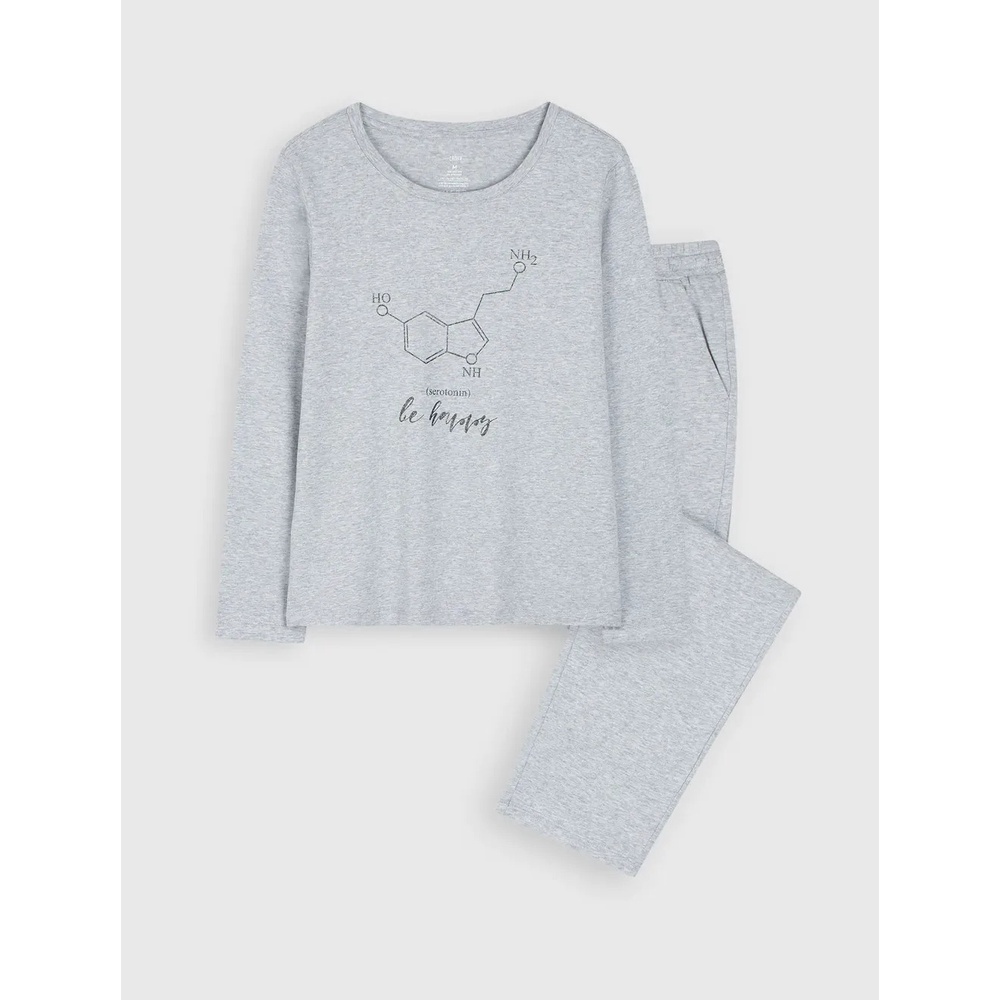 Bộ mặc nhà nữ CANIFA có hình in 6LS22W006