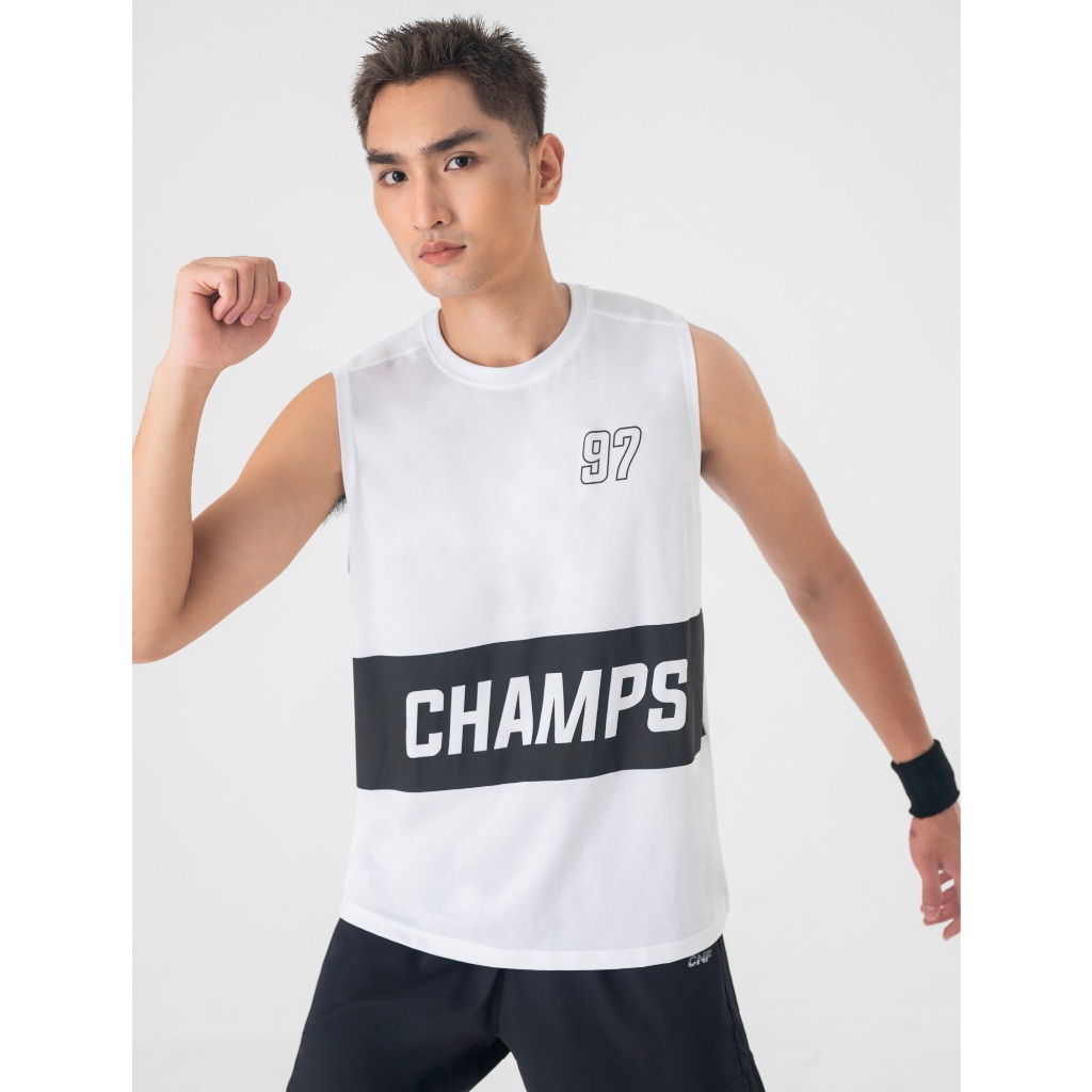 Áo sát nách nam CANIFA chất liệu cotton pha, cổ tròn, phom regular 8TA23S002