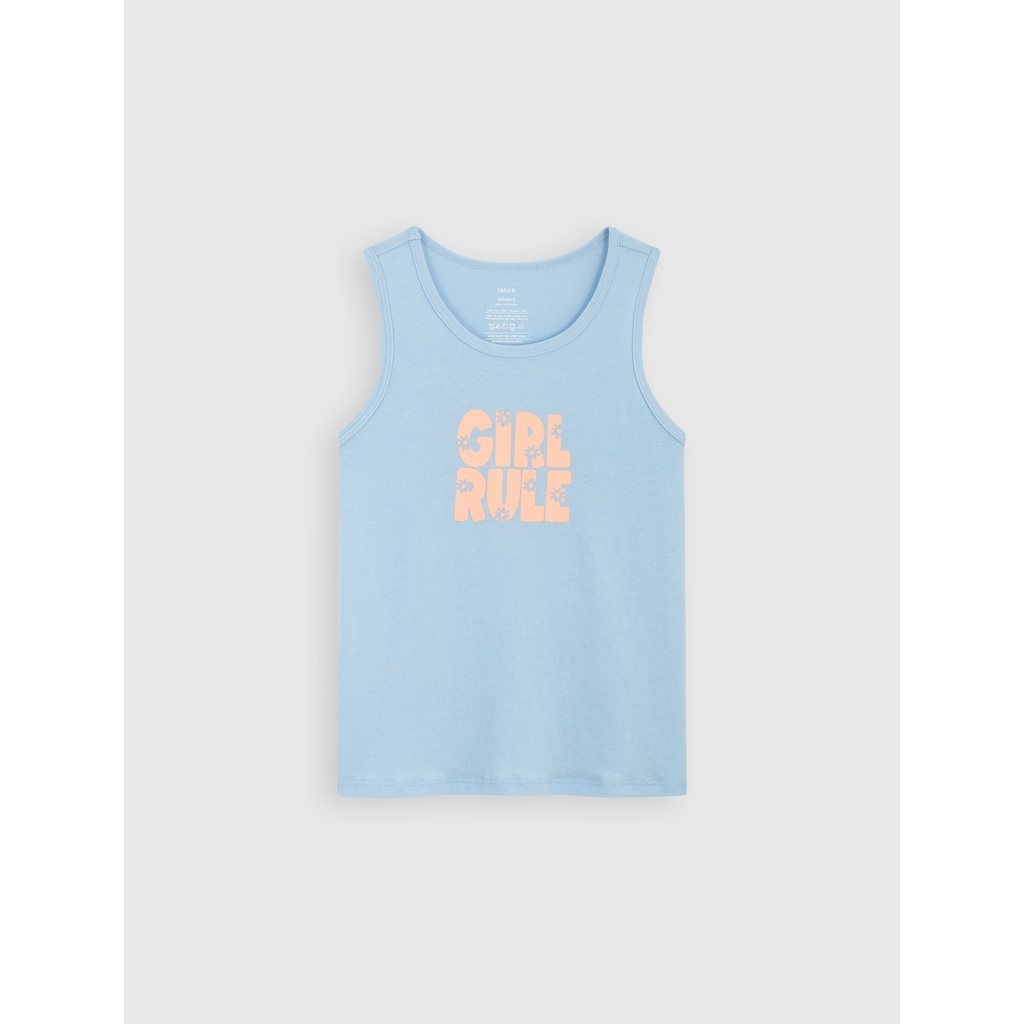 Áo bé gái CANIFA combo 2 áo ba lỗ cotton thoáng mát 1LA22S002