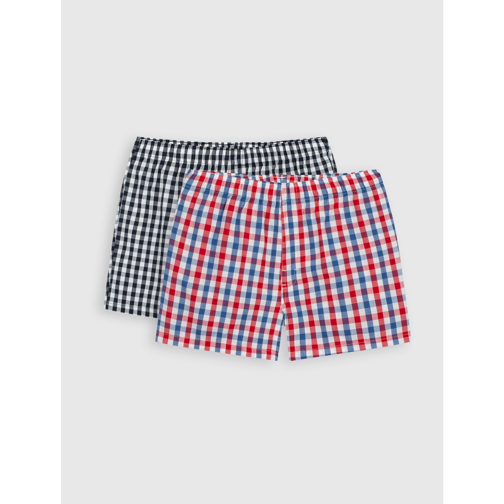 Combo 2 quần sooc nam CANIFA 100% cotton cạp chun 8LA22A010