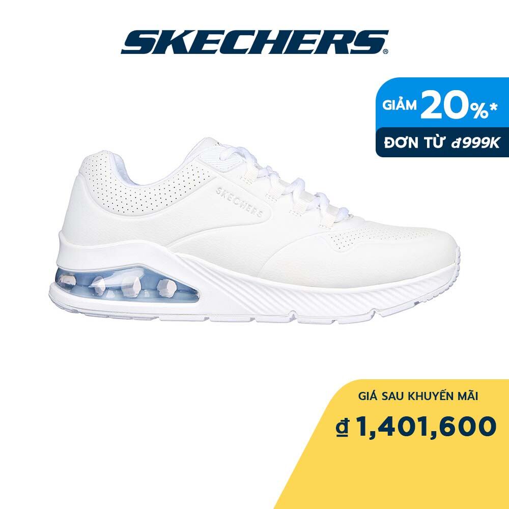 Skechers Nam Giày Thể Thao SKECHERS Street Uno 2 Air Around You Air-Cooled Memory Foam - 232181-WHT
