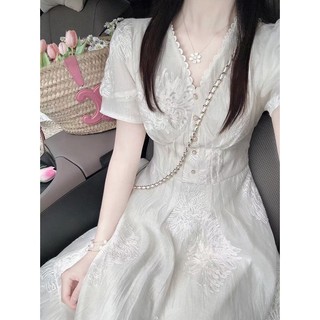 Hàng Mới Về Mới Đầm Mùa Hè 2023 Tay Phồng Phong Cách Pháp Xinh Xắn Cho Nữ