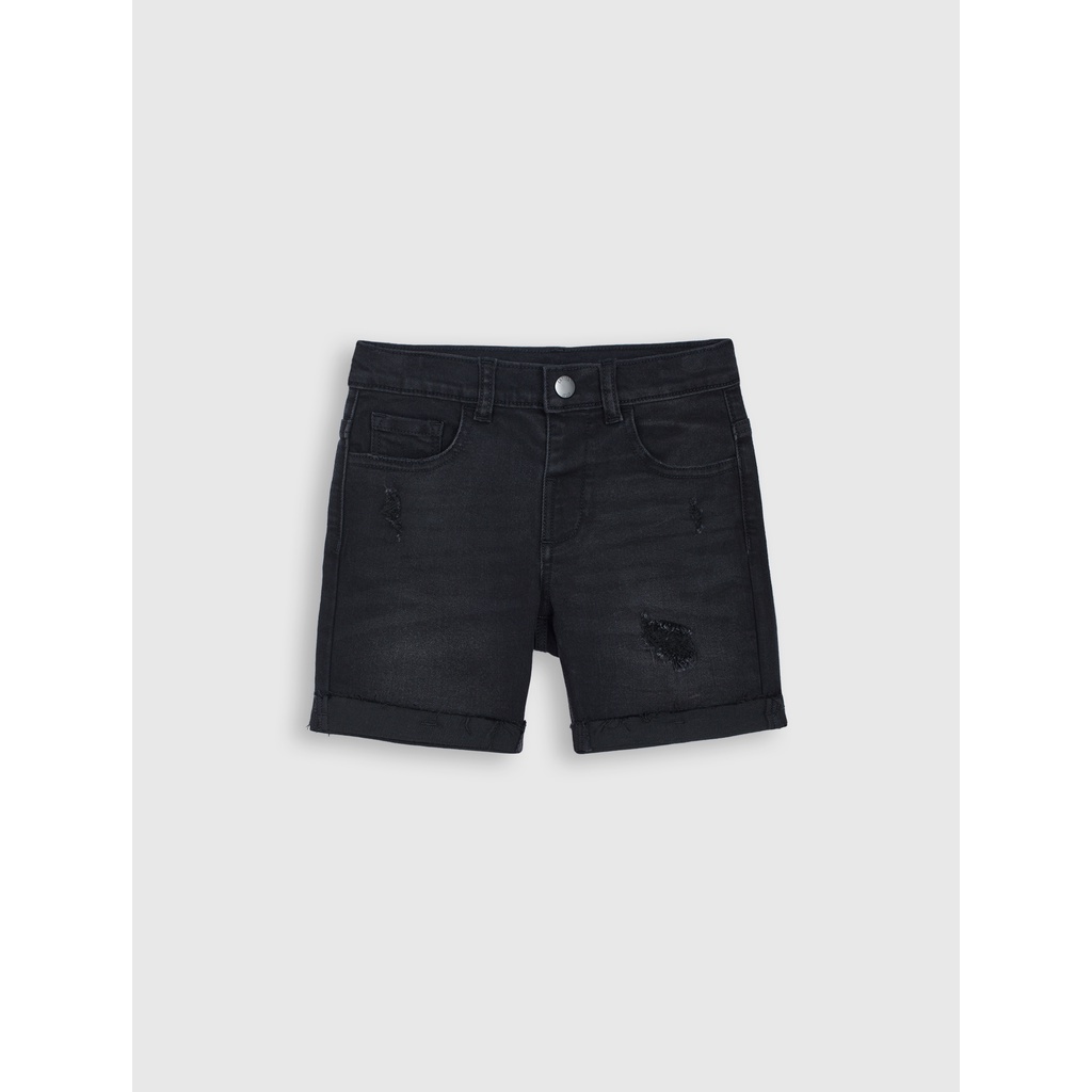Quần short jean bé trai mài rách CANIFA - 2BS21C004