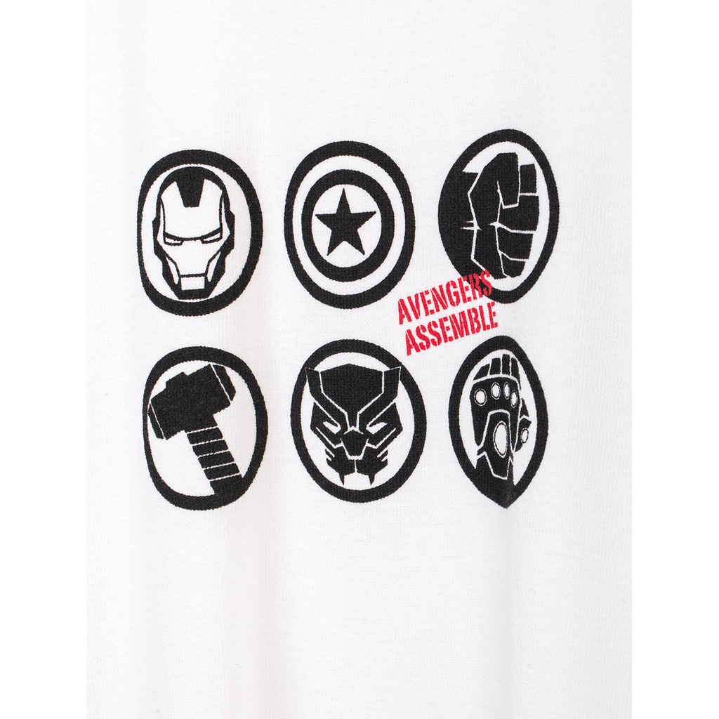 Áo phông nam CANIFA kiểu dáng thời trang in hình Marvel - 8TS21S019