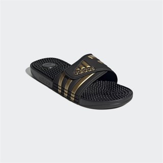 Dép Adidas Adissage - Core Black / Gold Metallic