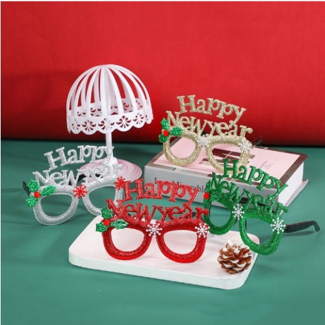 Mắt kính Noel siêu dễ thương cho bé chơi giáng sinh