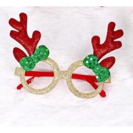 Mắt kính Noel siêu dễ thương cho bé chơi giáng sinh
