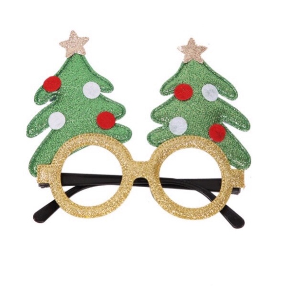 Mắt kính Noel siêu dễ thương cho bé chơi giáng sinh
