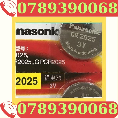 Vỉ 2 Viên Pin nút CR2032 PANASONIC Lithium  3V  , Pin cúc Panasonic CR2032  Lithium