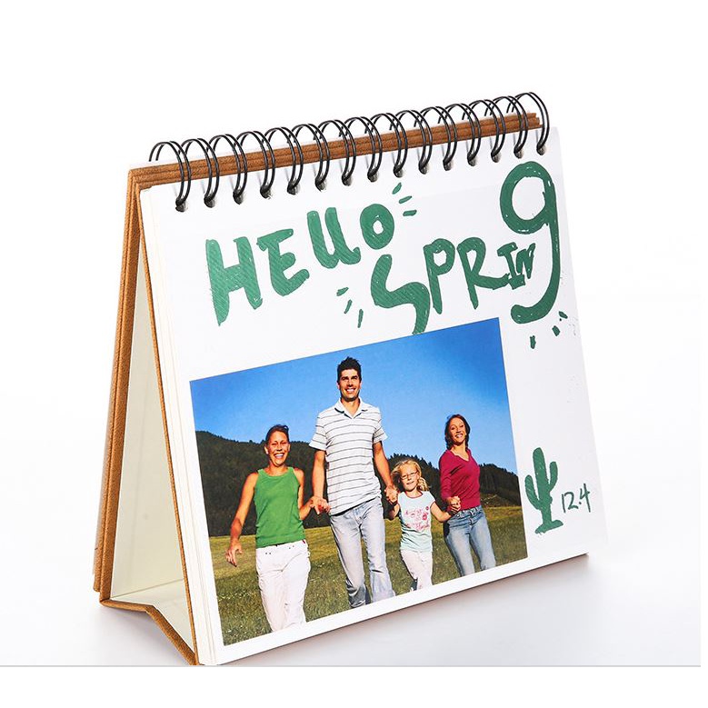 Album ảnh để bàn có lớp nilon dán sẵn