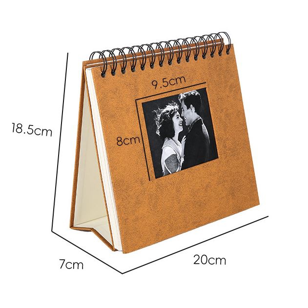 Album ảnh để bàn có lớp nilon dán sẵn
