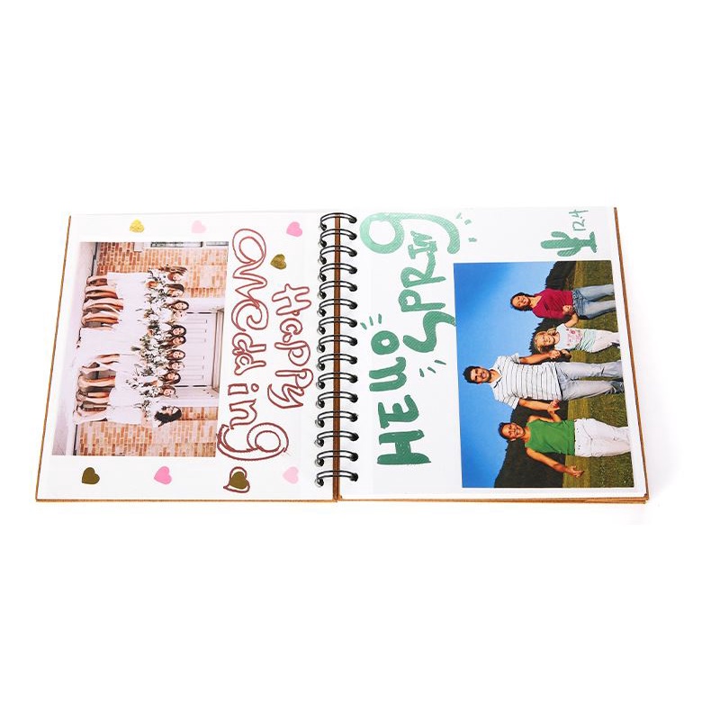 Album ảnh để bàn có lớp nilon dán sẵn