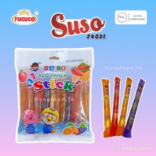 Kẹo Thạch Suso Stick Que Phú Cường 360gr