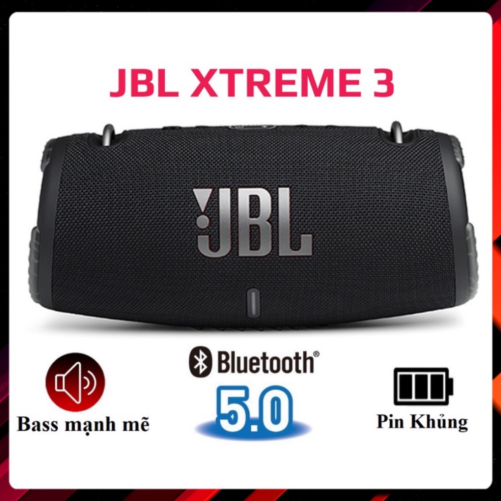 Sale giá rẻ cho anh em thưởng thức Loa Bluetooth JBL Xtreme 3 Không Dây Siêu Bass Nghe Nhạc Hay Bass Trầm Dùng Được Usb