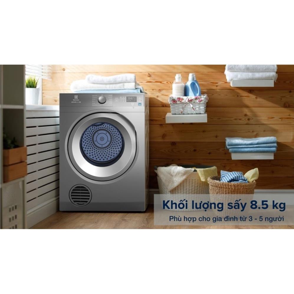 Máy sấy thông hơi Electrolux 8.5 kg EDS854N3SB