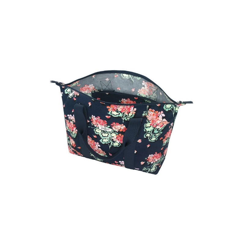 Túi du lịch xếp gọn/Foldaway Overnight Bag - Geraniums