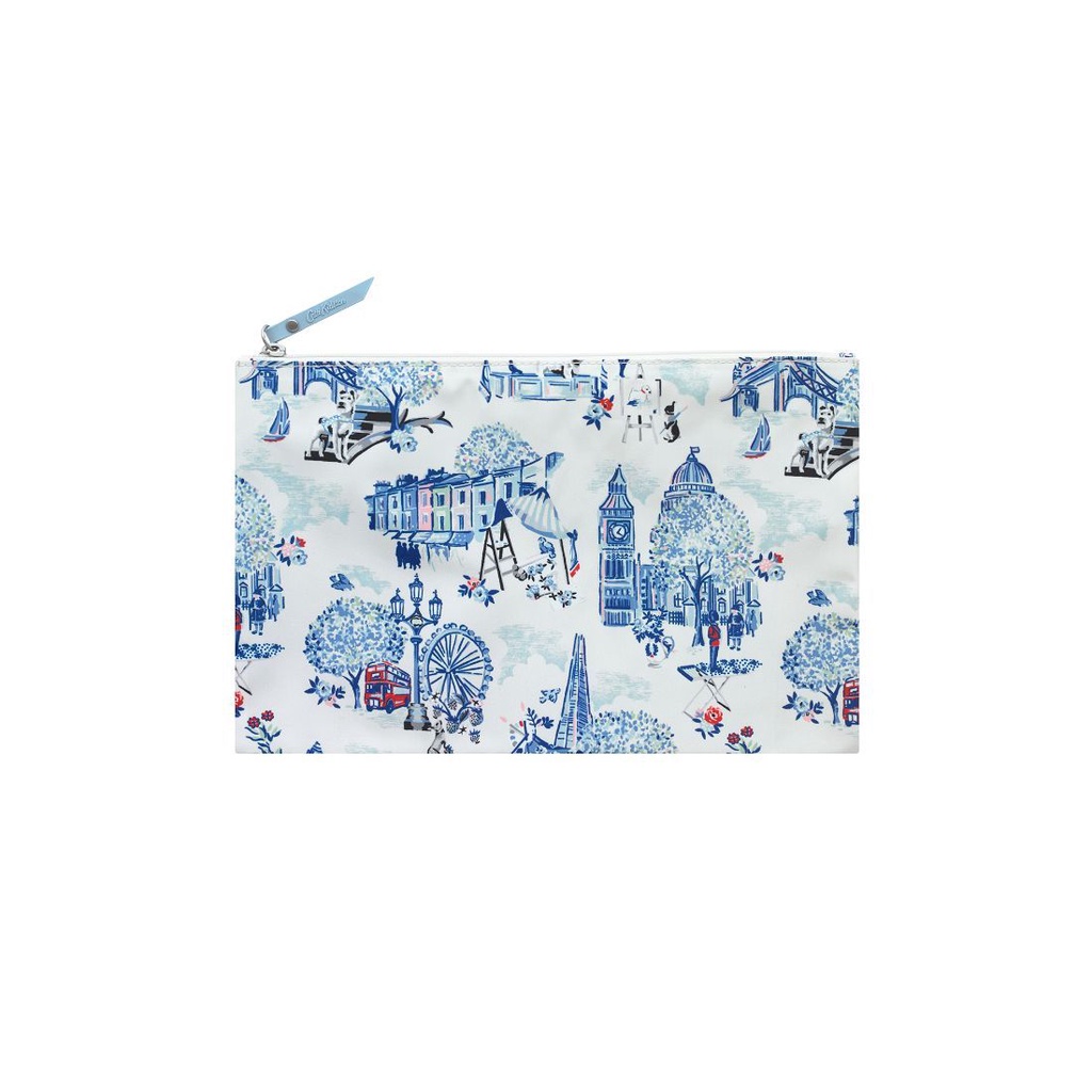 Túi du lịch xếp gọn/Foldaway Overnight Bag - 30 Years London Toile