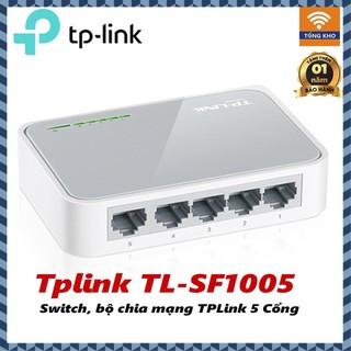 Bộ chia mạng tp link tl-sf1005d có 5 cổng, hàng chính hãng - qua sử dụng